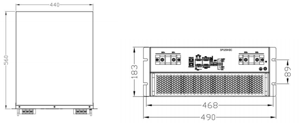 100KW 非隔离 双向DCDC 模块