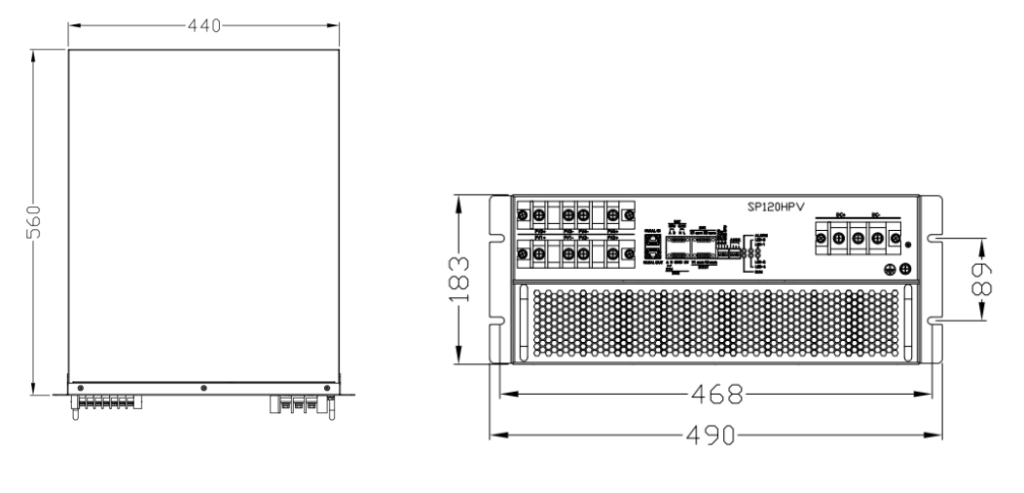 60KW非隔离DCDC模块 含mppt